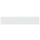 Tavolino da Parete Laterale Bianco 87,5 x 34,5 x 17 cm