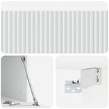 Mobile Porta TV da Muro Bianco 78,5 x 41 x 30 cm