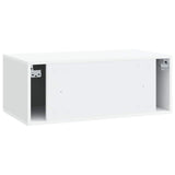 Mobile Porta TV da Muro Bianco 78,5 x 41 x 30 cm