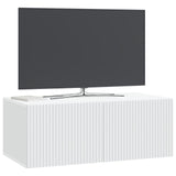 Mobile Porta TV da Muro Bianco 78,5 x 41 x 30 cm