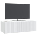 Mobile Porta TV da Muro Bianco 98 x 41 x 30 cm