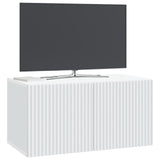Mobile Porta TV da Muro Bianco 59,5 x 31 x 30 cm