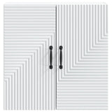 Mobiletto a muro Bianco 59 x 31 x 60 cm Legno ingegnerizzato