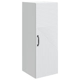 Mobiletto a muro Bianco 33 x 34,5 x 90 cm Legno ingegnerizzato