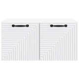 Mobile Porta TV da Muro Bianco 59,5 x 41 x 30 cm