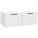 Mobile Porta TV da Muro Bianco 78,5 x 41 x 30 cm