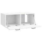 Mobile Porta TV da Muro Bianco 78,5 x 41 x 30 cm