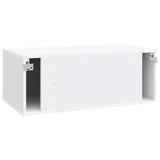 Mobile Porta TV da Muro Bianco 78,5 x 41 x 30 cm