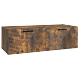 Mobile Porta TV da Muro Rovere Fumo 98 x 41 x 30 cm