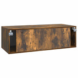 Mobile Porta TV da Muro Rovere Fumo 98 x 41 x 30 cm