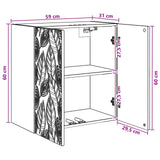 Mobiletto a muro Bianco 59 x 31 x 60 cm Legno ingegnerizzato