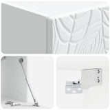 Mobile Porta TV da Muro 98 x 41 x 30 cm Bianco