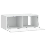 Mobile Porta TV da Muro 78,5 x 31 cm Bianco