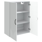 Mobiletto a muro Bianco 66 x 34,5 x 90 cm Legno ingegnerizzato