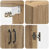 Mobiletto a muro 59 x 31 x 60 cm Legno ingegnerizzato