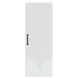 Mobiletto a muro Bianco 33 x 34,5 x 90 cm Legno ingegnerizzato