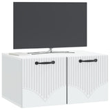 Mobile Porta TV da Muro Bianco 59,5 x 41 x 30 cm