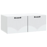 Mobile Porta TV da Muro Bianco 78,5 x 41 x 30 cm