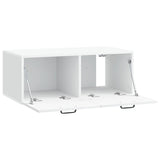 Mobile Porta TV da Muro Bianco 78,5 x 41 x 30 cm