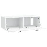 Mobile Porta TV da Muro Bianco 98 x 41 x 30 cm