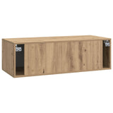 Mobile Porta TV da Muro Rovere Artigianale 98 x 41 x 30 cm