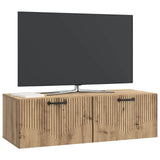 Mobile Porta TV da Muro Rovere Artigianale 98 x 41 x 30 cm