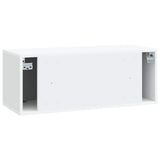 Mobile Porta TV da Muro Bianco 78,5 x 31 x 30 cm