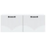 Mobile Porta TV da Muro Bianco 78,5 x 31 x 30 cm