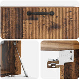 Mobile Porta TV da Muro Legno antico 78,5 x 31 x 30 cm