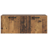 Mobile Porta TV da Muro Legno antico 78,5 x 31 x 30 cm