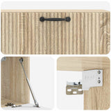 Mobile Porta TV da Muro Rovere Sonoma 98 x 31 x 30 cm