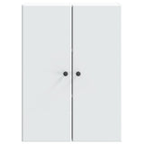 Mobiletto a muro Bianco 66 x 34,5 x 90 cm Legno ingegnerizzato