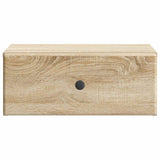 Mobiletto da notte a muro 2 pcs Rovere Sonoma 49 x 34,5 x 20 cm