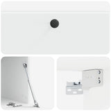 Mobile Porta TV da Muro 78,5 x 41 x 30 cm Bianco