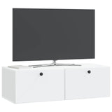 Mobile Porta TV da Muro 98 x 41 x 30 cm Bianco