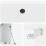 Mobile Porta TV da Muro 59,5 x 31 x 30 cm Bianco