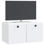 Mobile Porta TV da Muro 59,5 x 31 x 30 cm Bianco