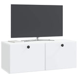 Mobile Porta TV da Muro 78,5 x 31 x 30 cm Bianco