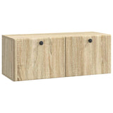Mobile Porta TV da Muro 78,5 x 31 x 30 cm Rovere Sonoma