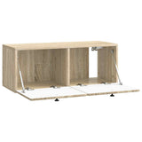 Mobile Porta TV da Muro 78,5 x 31 x 30 cm Rovere Sonoma