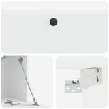 Mobile Porta TV da Muro 98 x 31 x 30 cm Bianco