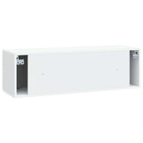 Mobile Porta TV da Muro 98 x 31 x 30 cm Bianco