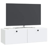 Mobile Porta TV da Muro 98 x 31 x 30 cm Bianco