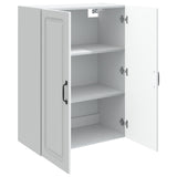 Mobiletto a muro Bianco 66 x 34,5 x 90 cm Legno ingegnerizzato