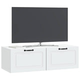 Mobile Porta TV da Muro Bianco 98 x 41 x 30 cm