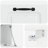 Mobile Porta TV da Muro Bianco 59,5 x 31 x 30 cm