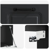 Mobile Porta TV da Muro Nero 59,5 x 31 x 30 cm