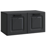 Mobile Porta TV da Muro Nero 59,5 x 31 x 30 cm