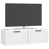 Mobile Porta TV da Muro Bianco 98 x 31 x 30 cm