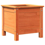 Vaso da giardino Marrone cerato 40 x 40 x 39 cm Pino massello